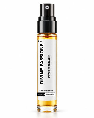 Power Fragrances Divine Passione — 5ml tester, enlarged bold vertical name