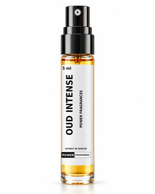 Power Fragrances Oud Intense 5ml tester with large bold vertical lettering