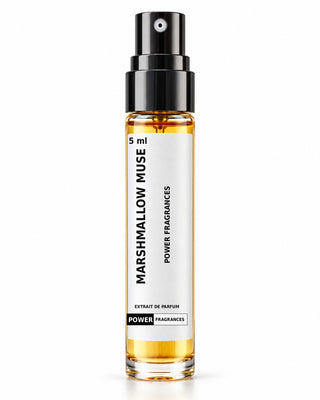 Power Fragrances Marshmallow Muse 5ml tester, large bold vertical lettering