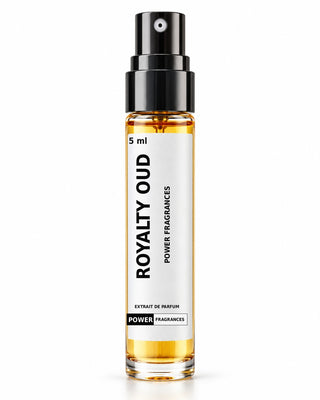 Power Fragrances Royalty Oud 5ml tester with large bold vertical lettering